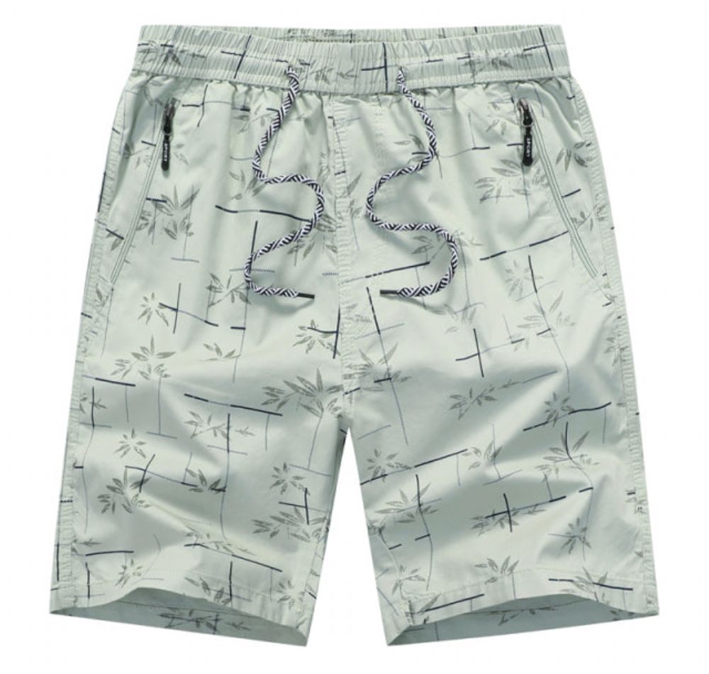 Summer Cotton Bermuda Beach Shorts