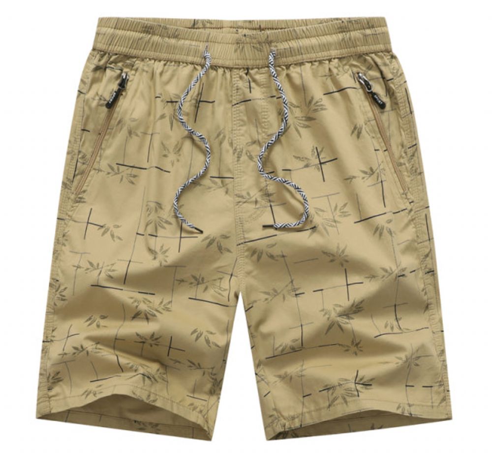 Summer Cotton Bermuda Beach Shorts