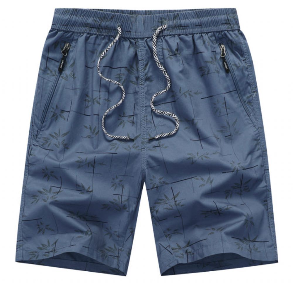 Summer Cotton Bermuda Beach Shorts