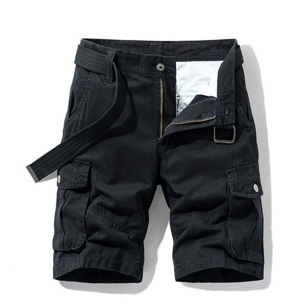 Tactical Cargo Shorts I Militær Stil