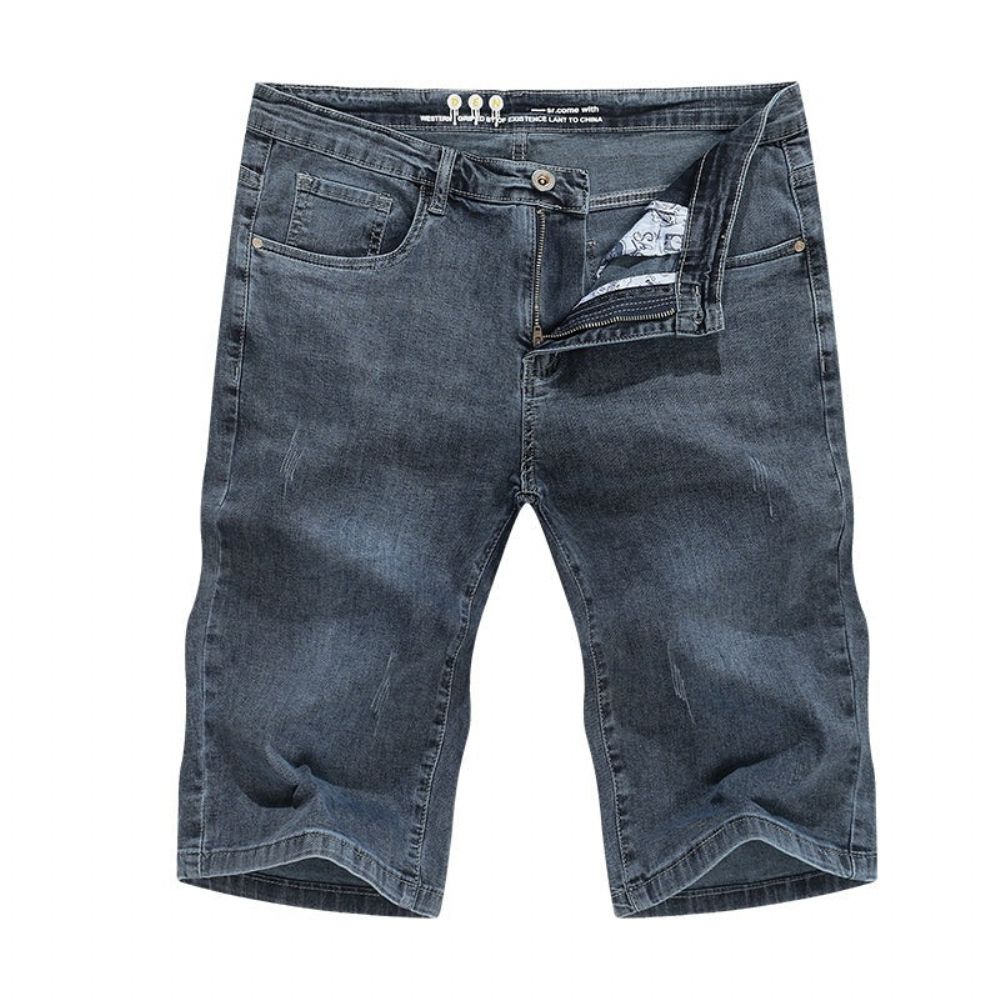 Uformell Komfortabel Sommer Denimshorts