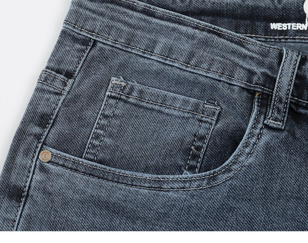 Uformell Komfortabel Sommer Denimshorts