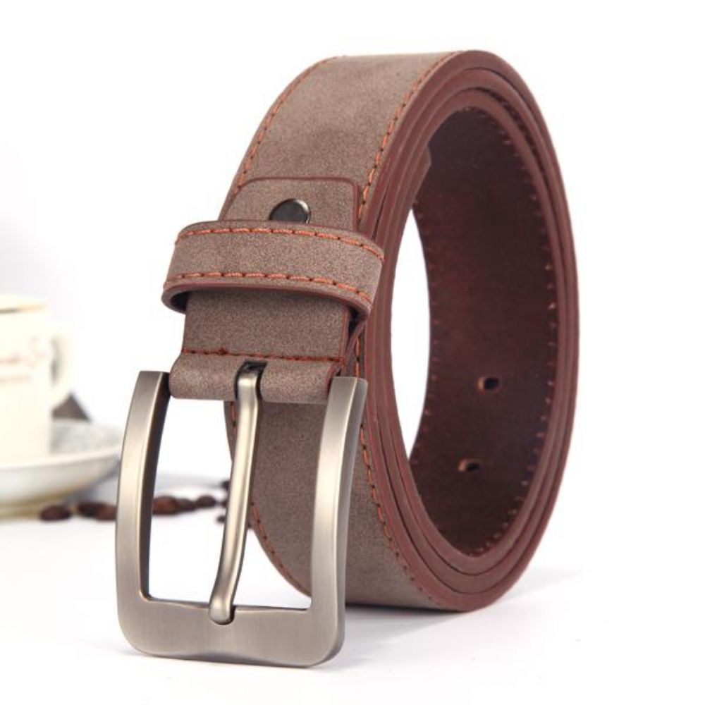 Lærreim Ceinture Homme Belte