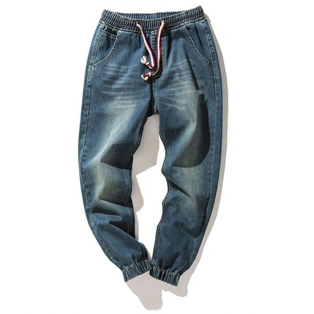 Denim Stretch Harem Jeans