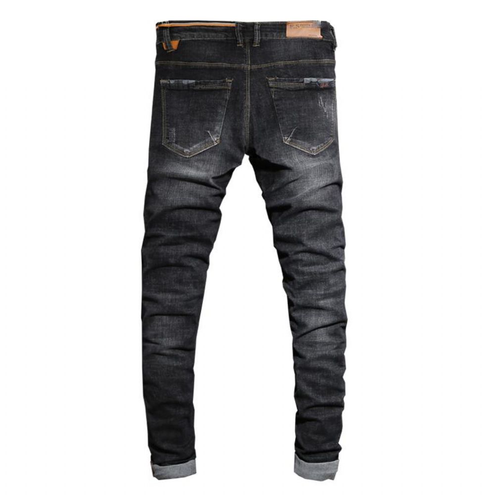 Designer Black Skinny High Stretch Jeans