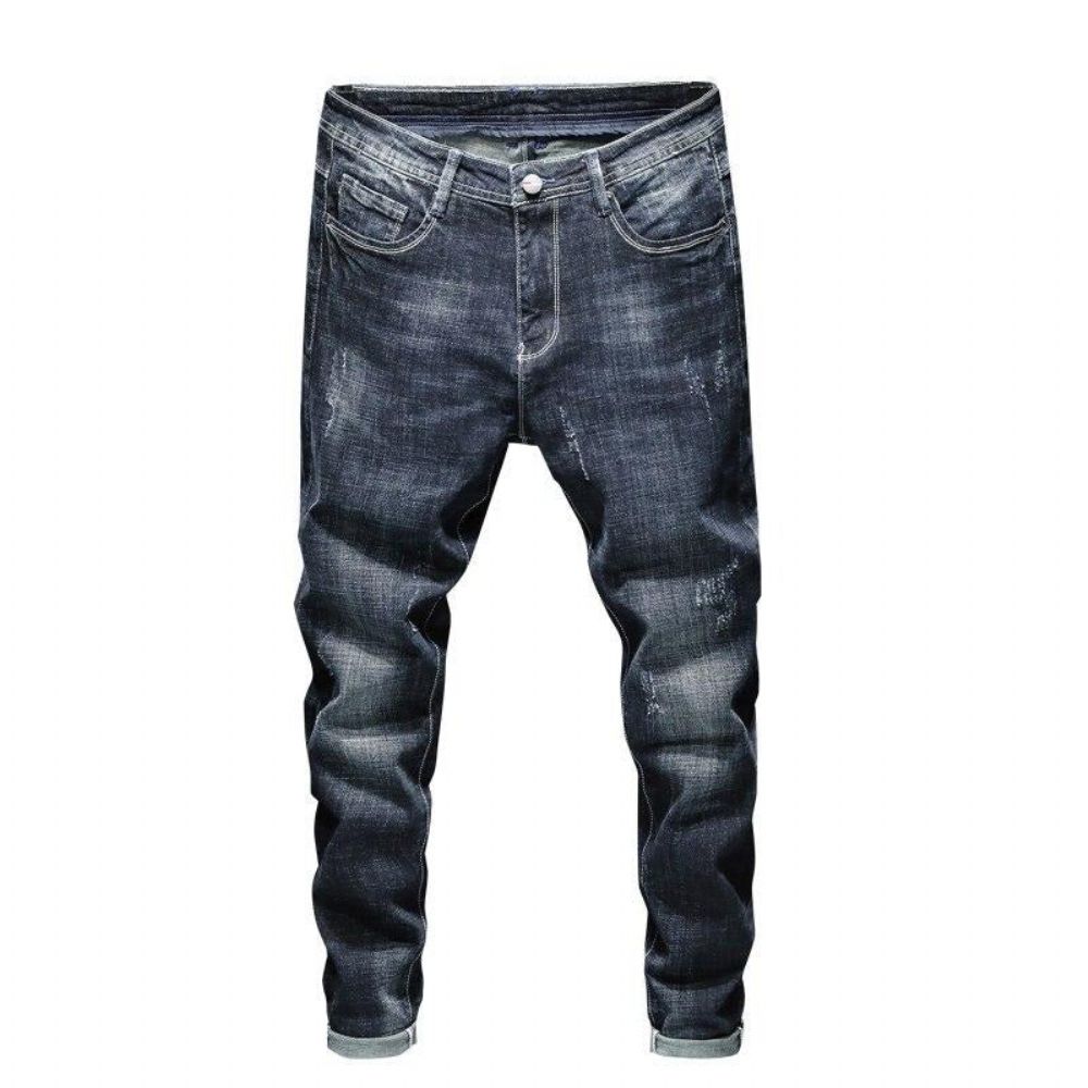 Designer Slim Fit Elastiske Høstjeans