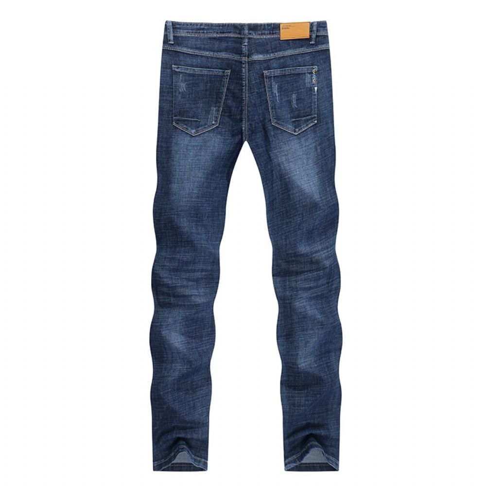 Elastiske Fritidslange Jeans