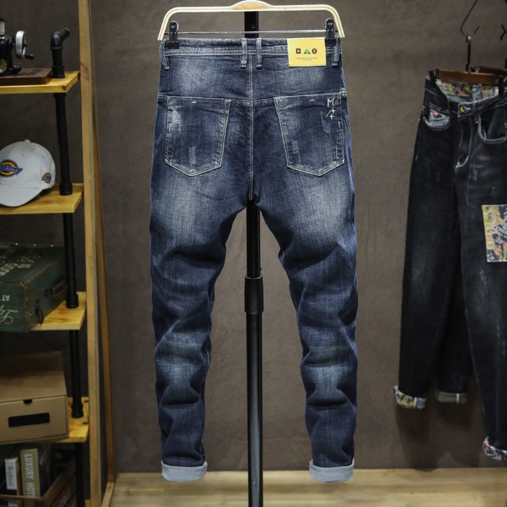 Fashion Everyday Tapered Denim Jeans