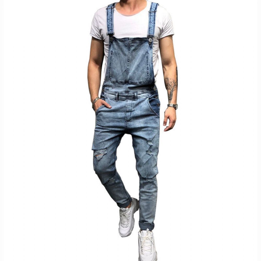 High Street Trending Denim Overall