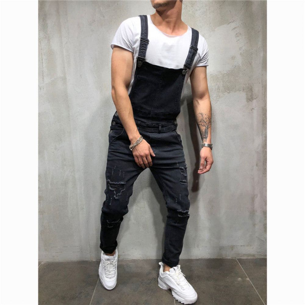 High Street Trending Denim Overall