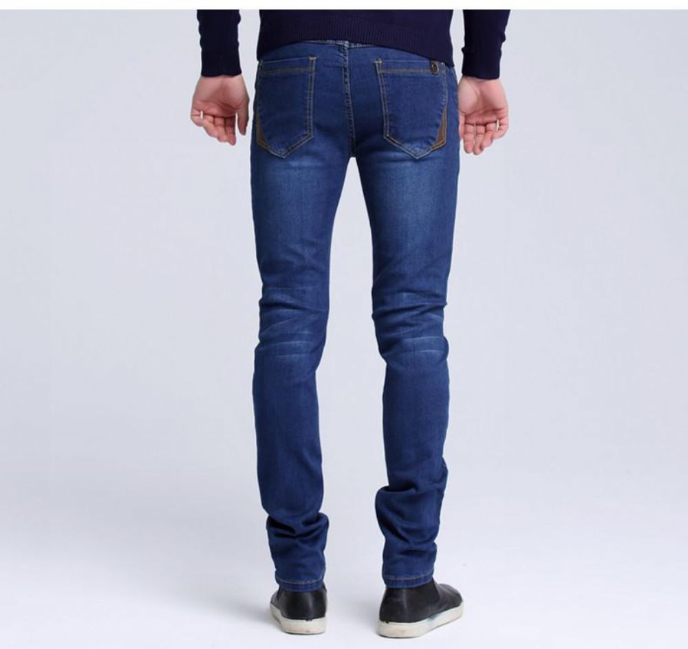 Løse Jeans Med Høy Elastisitet