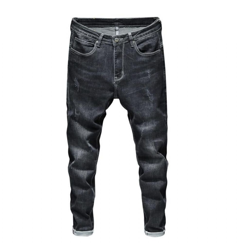 Merkede Dark Street Style Jeans