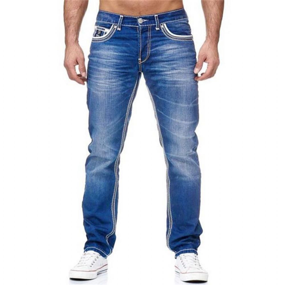 Rett Høy Midje Designerjeans