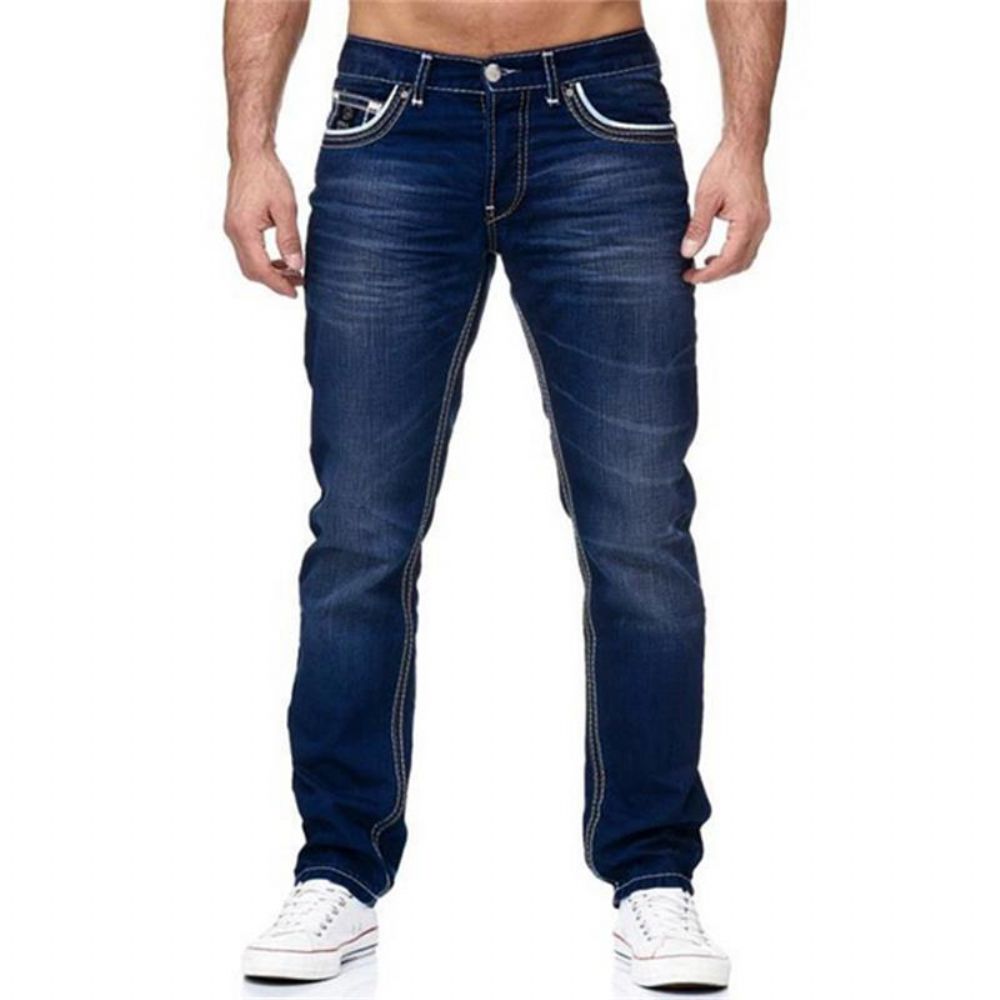 Rett Høy Midje Designerjeans