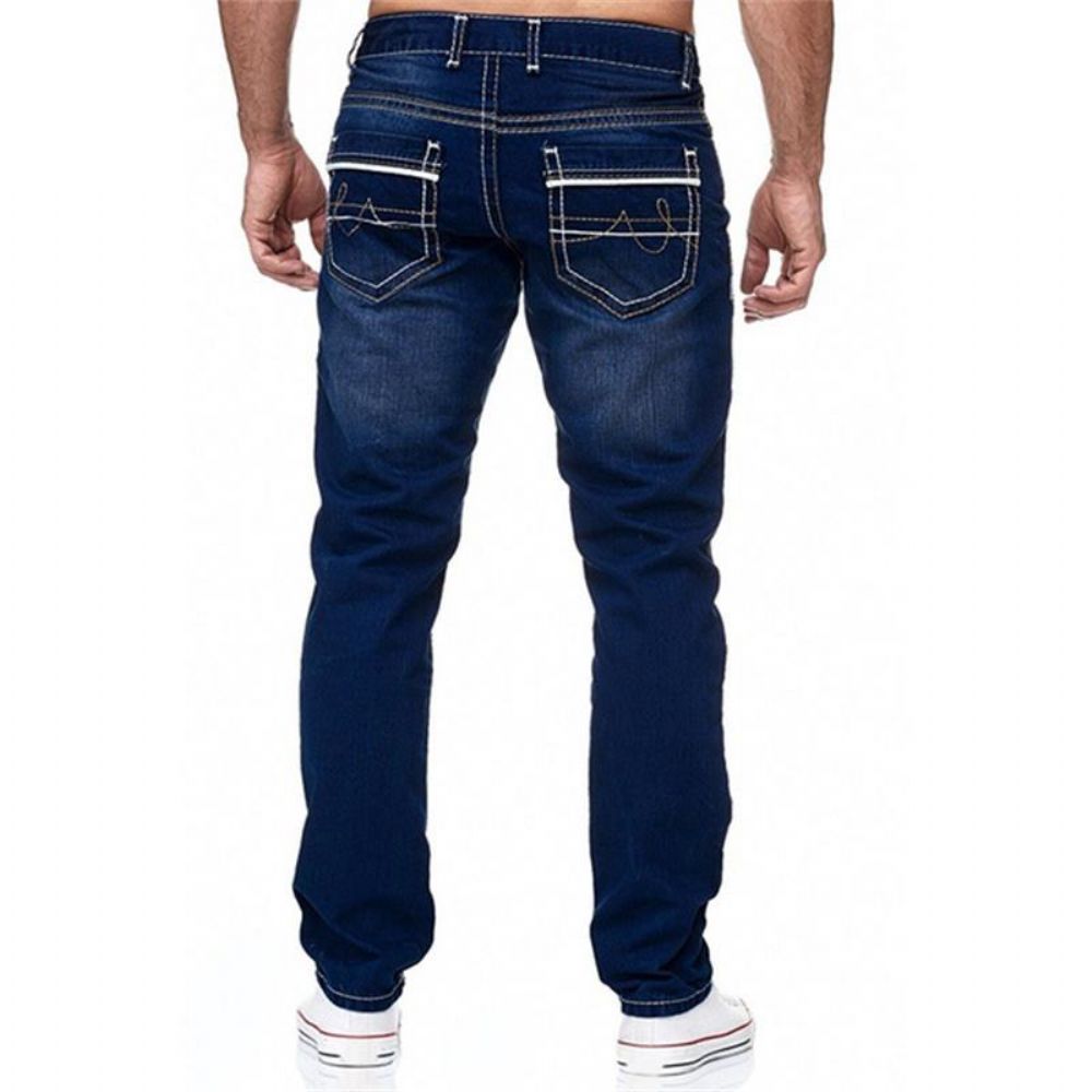 Rett Høy Midje Designerjeans