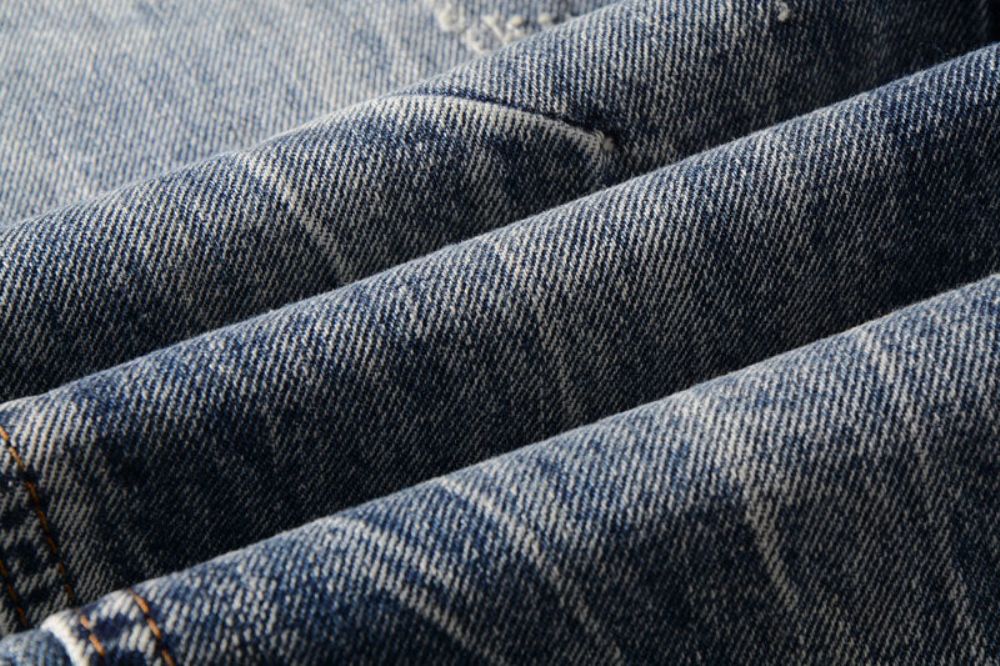 Rett Passform Italiensk Designerjeans