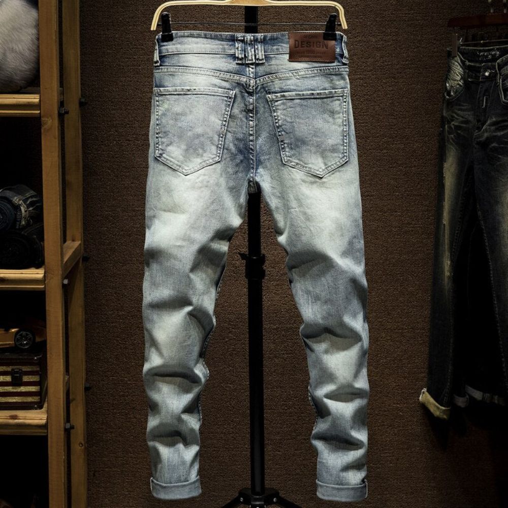 Rippede Distressed Streetwear-jeans