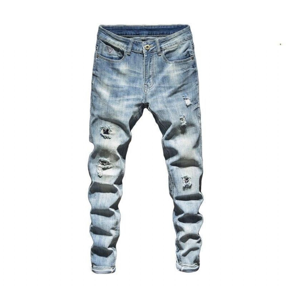 Rippede Retro Streetwear-jeans