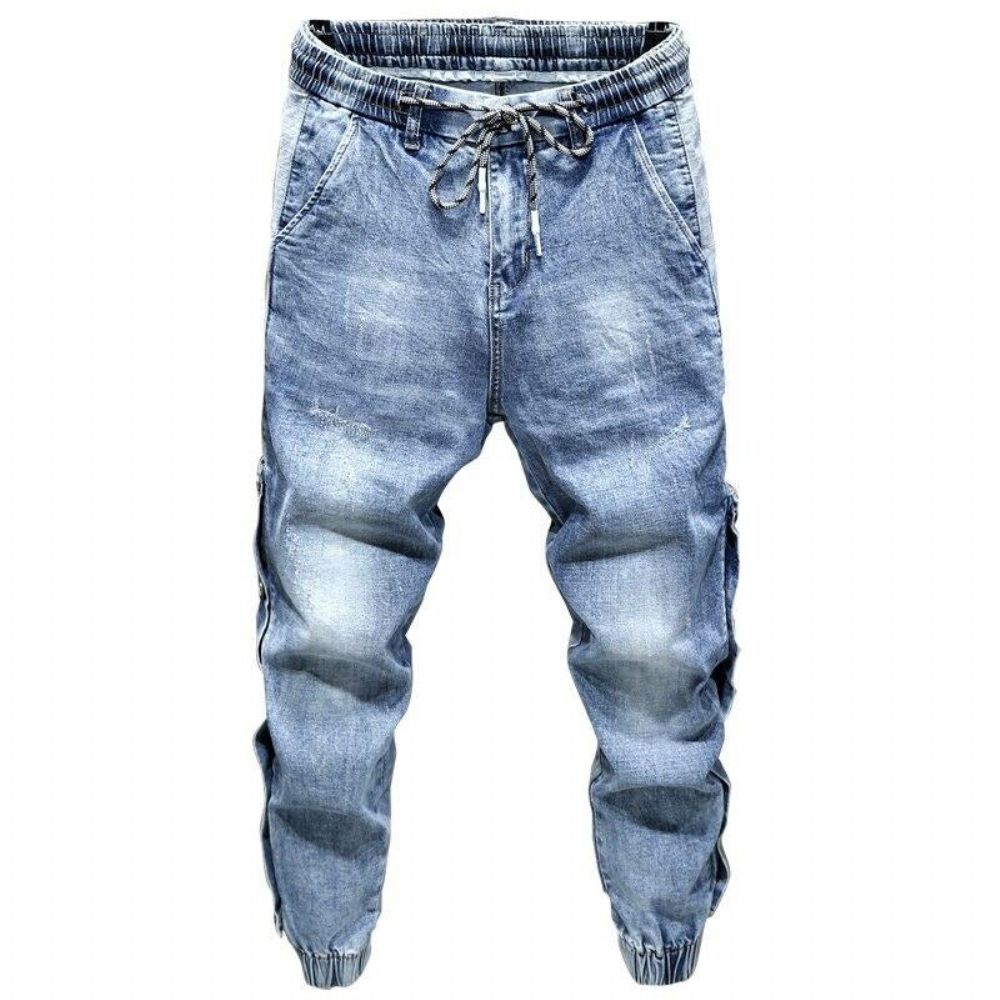 Sidenagler Stretch Jogger Jeans