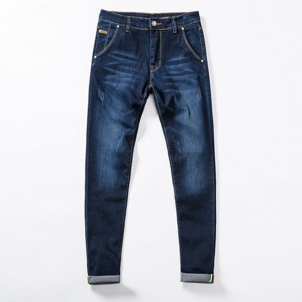 Skinny Stretch Fargede Jeans