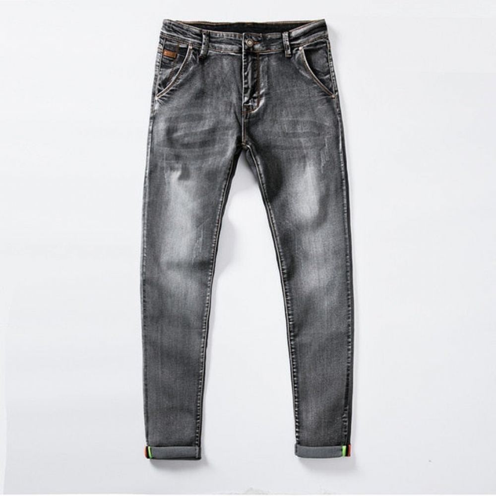 Skinny Stretch Fargede Jeans