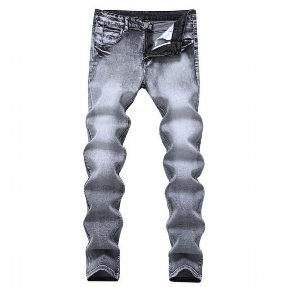 Stilige Elastiske Jeans Med Stretch