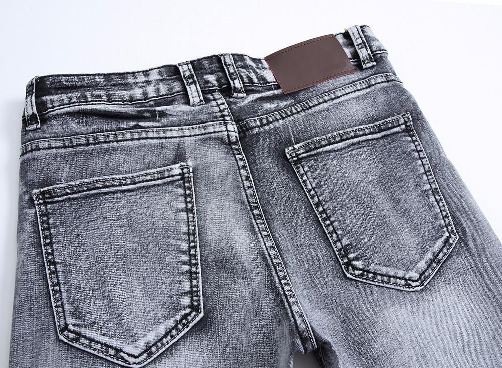 Stilige Elastiske Jeans Med Stretch