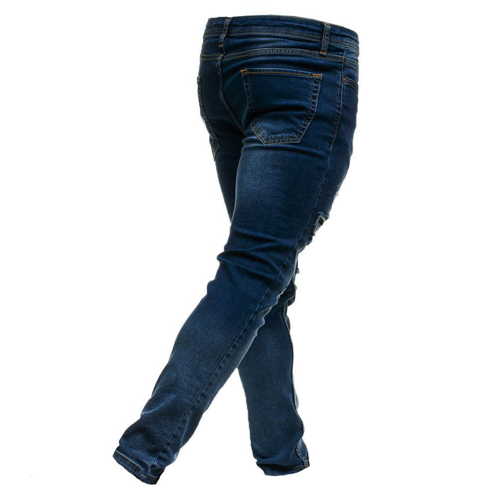 Stilige Hull Skinny Denim Jeans