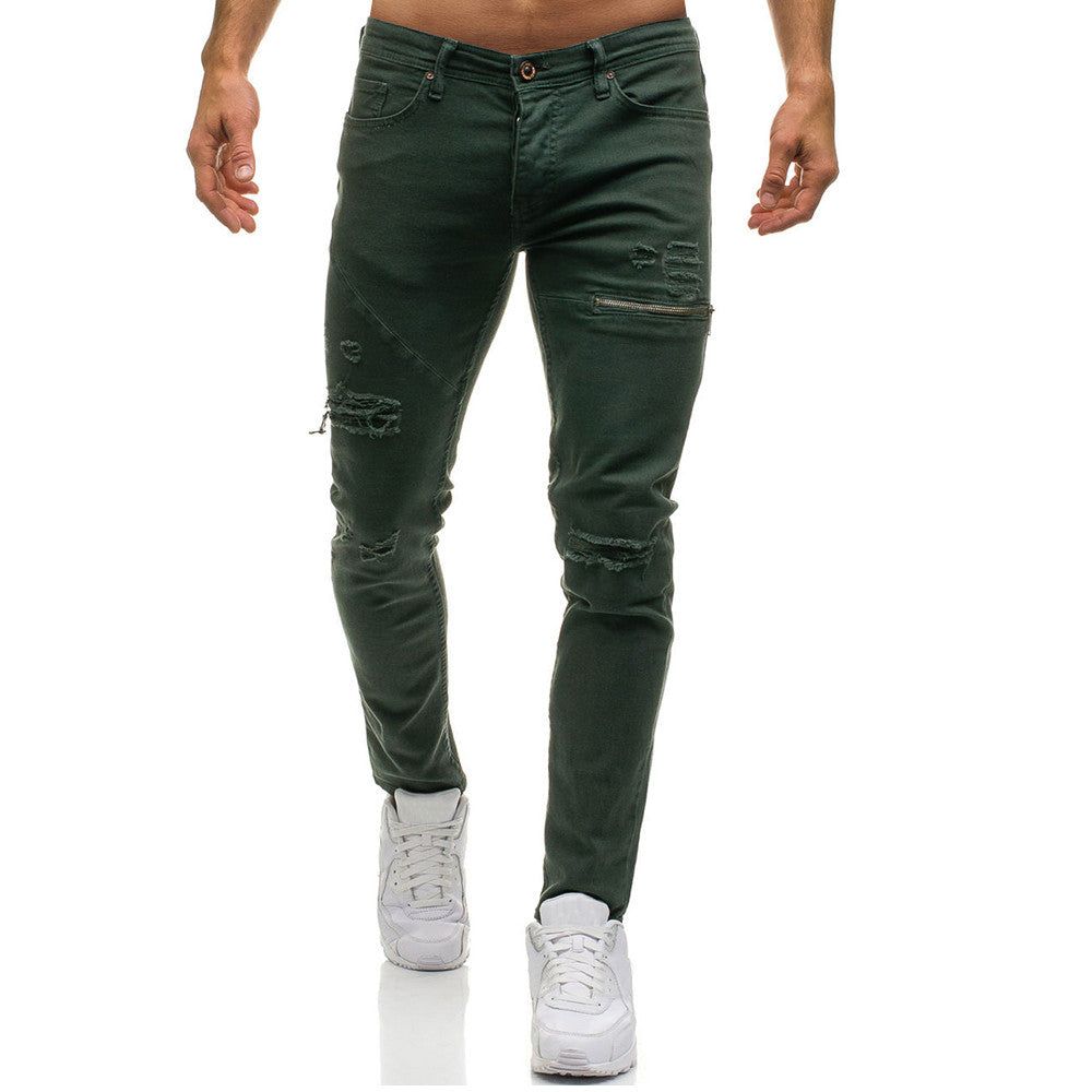 Stilige Hull Skinny Denim Jeans