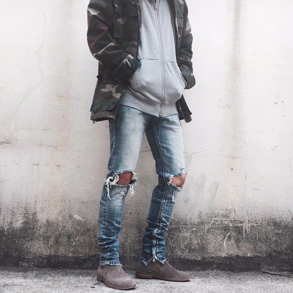 Streetwear Rippede Jeans