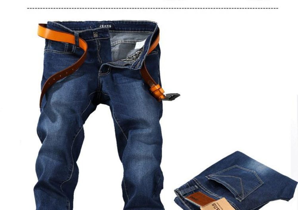 Stretch Jeans Med Vår