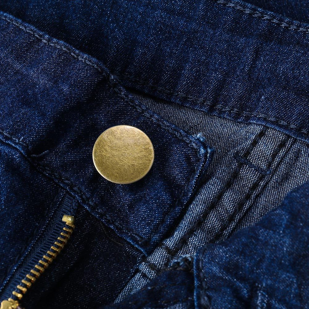 Trend Knehull Glidelåser Jeans