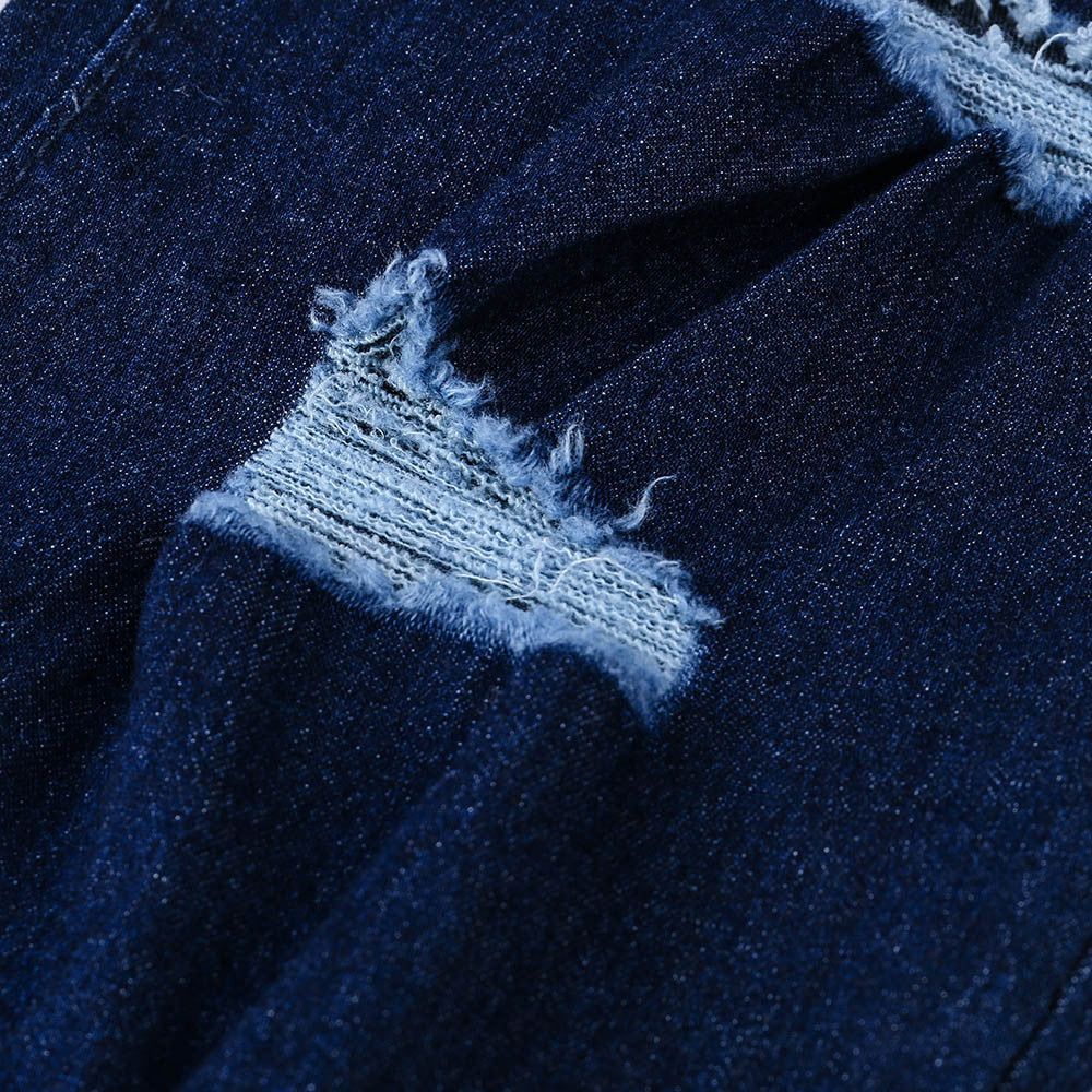 Trend Knehull Glidelåser Jeans