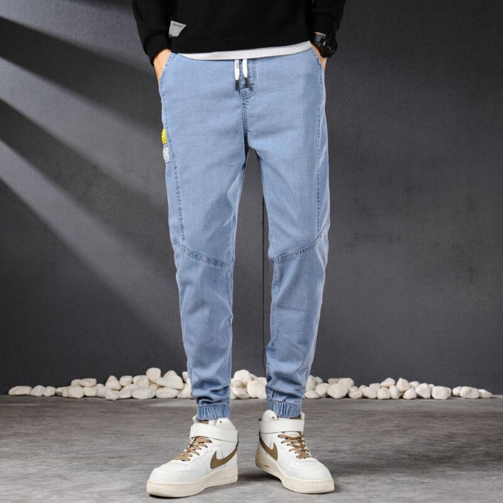 Vintage Streetwear Denim Joggebukser