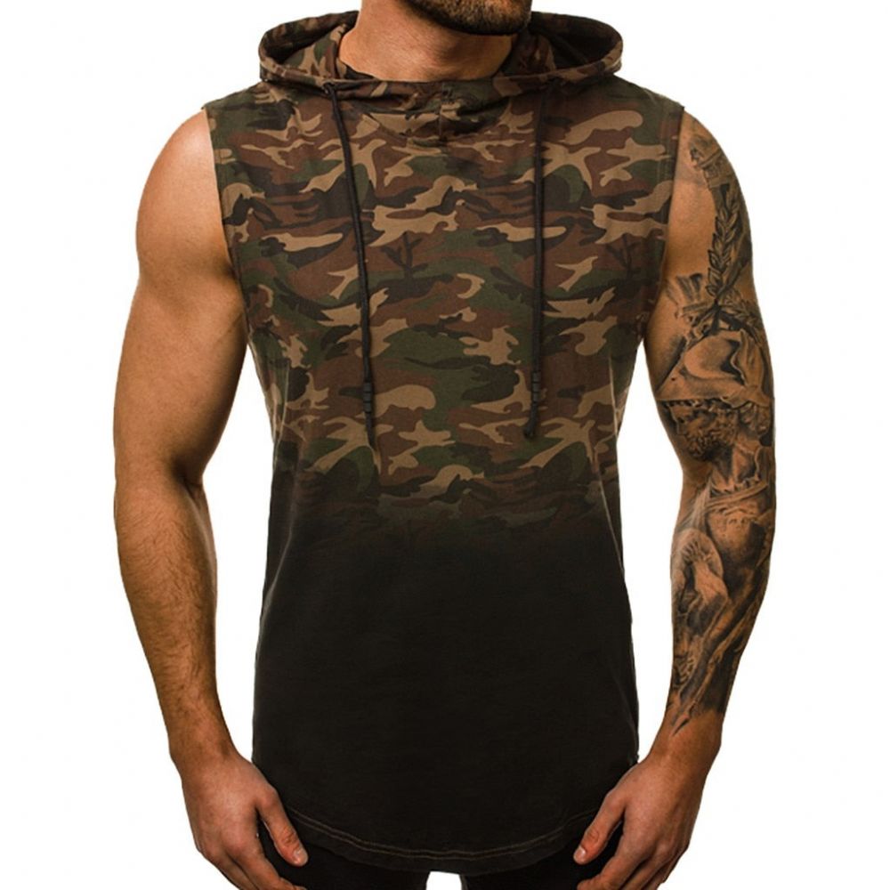 Stringer Sportswear Camo Tank Top