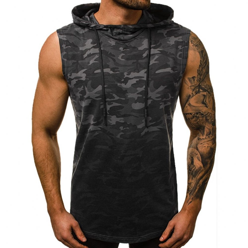 Stringer Sportswear Camo Tank Top