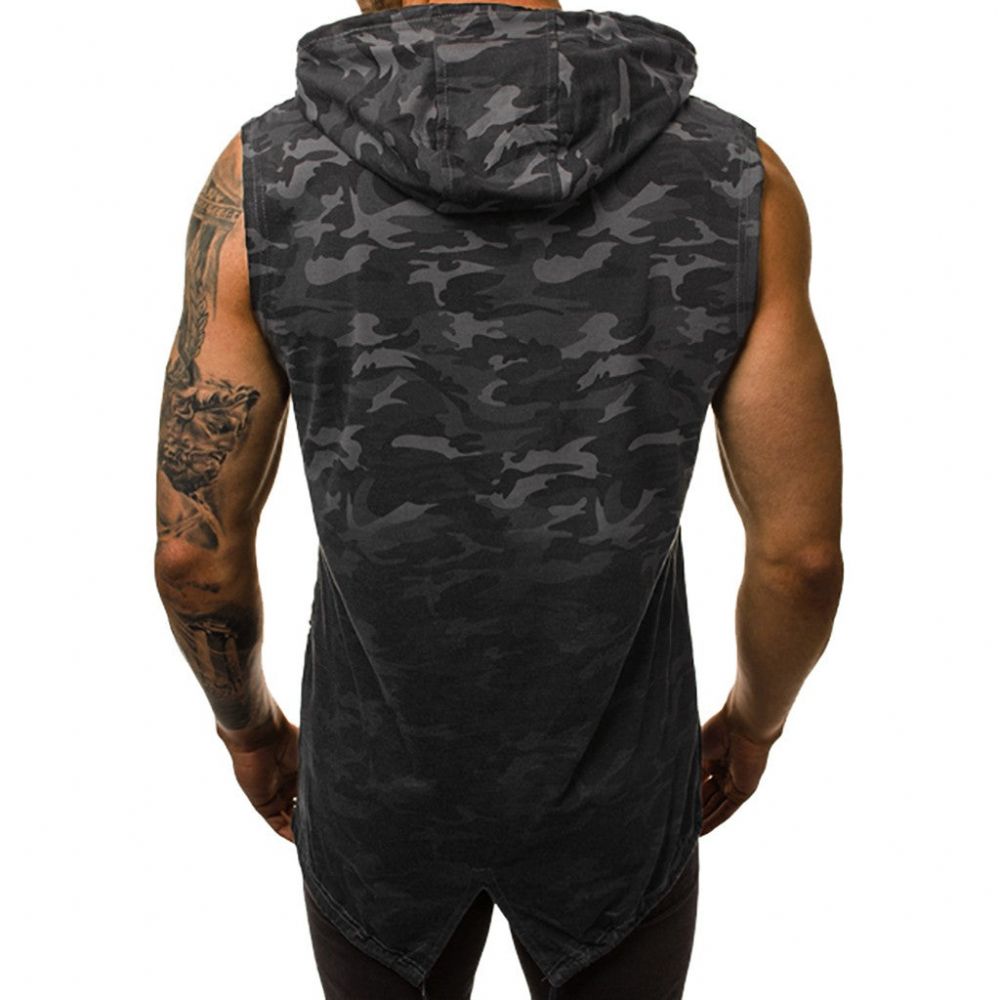 Stringer Sportswear Camo Tank Top