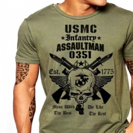 Us Marines Infantry Assaultman T-skjorte