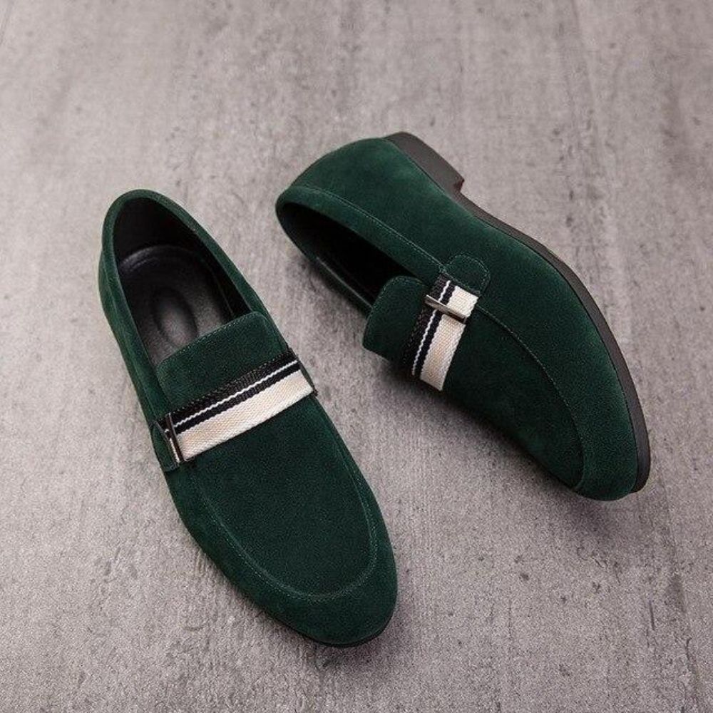 Autumn Breathable Flate Herresko Loafers