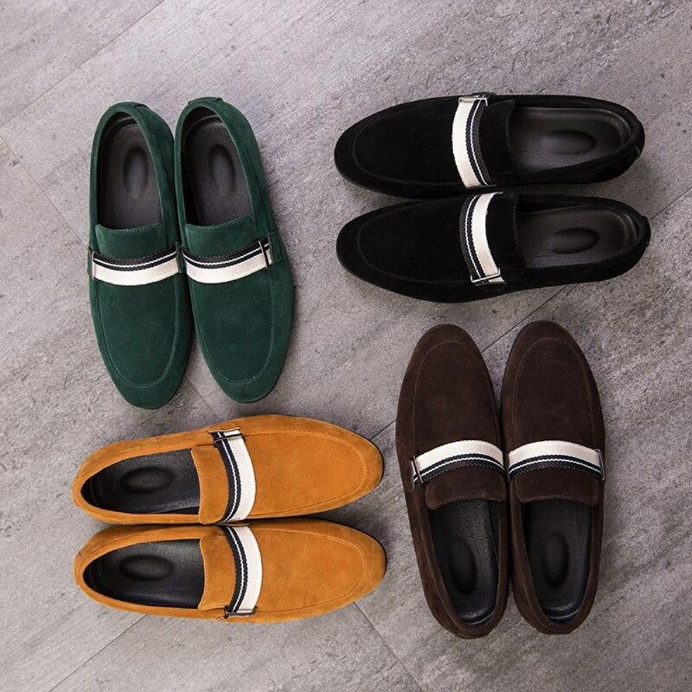 Autumn Breathable Flate Herresko Loafers