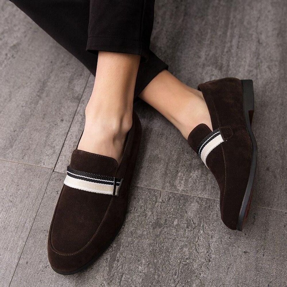 Autumn Breathable Flate Herresko Loafers