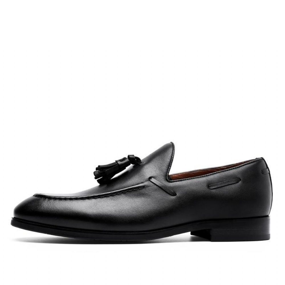 Elegante Duske Loafers I Skinn