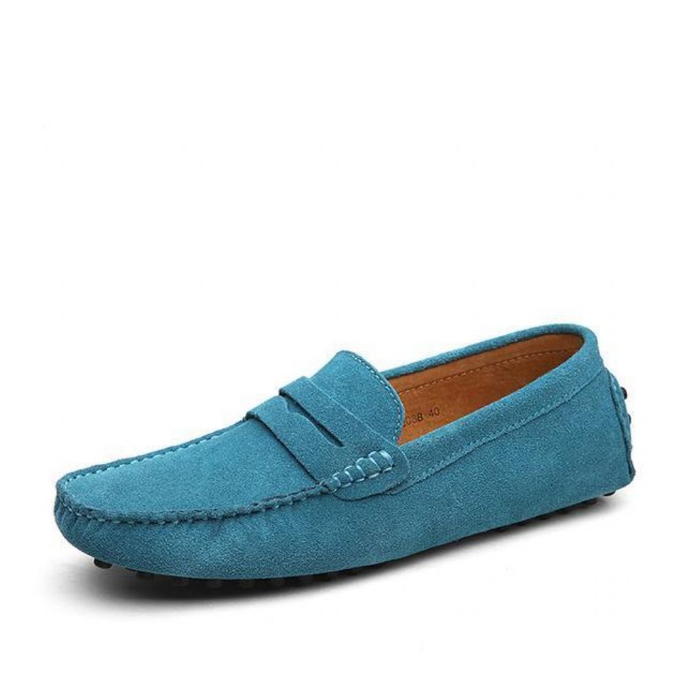 Loafers Mokkasiner Slip On Flate Herresko