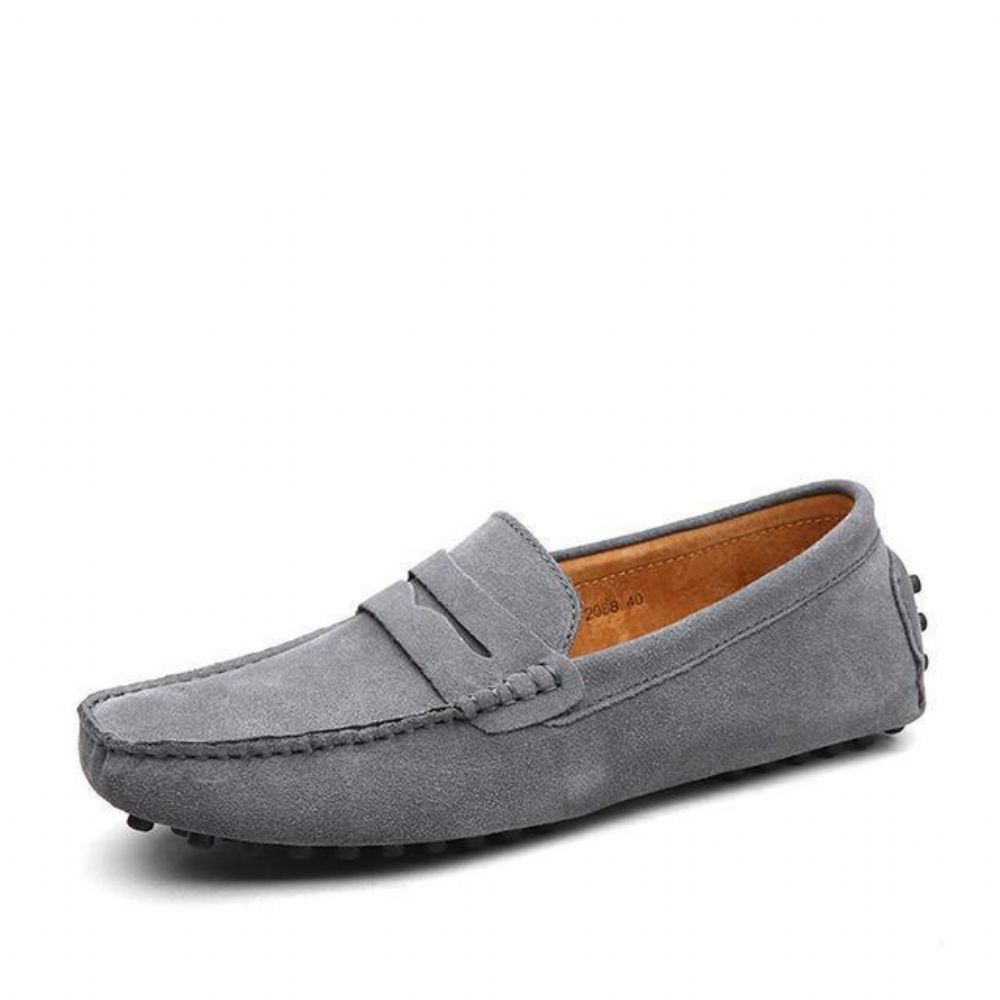 Loafers Mokkasiner Slip On Flate Herresko