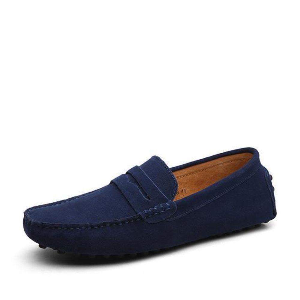 Loafers Mokkasiner Slip On Flate Herresko