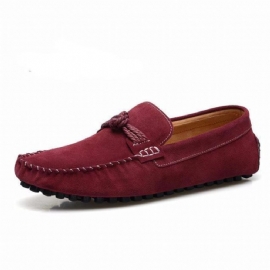 Minimalistiske Soft Knot Loafer Flat Shoes