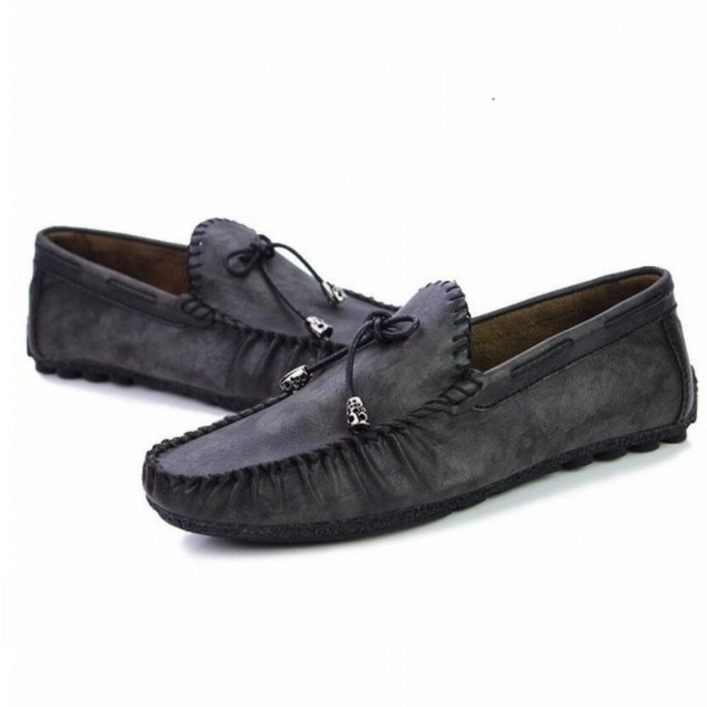 Premium Flat Leather Loafer Mocassin