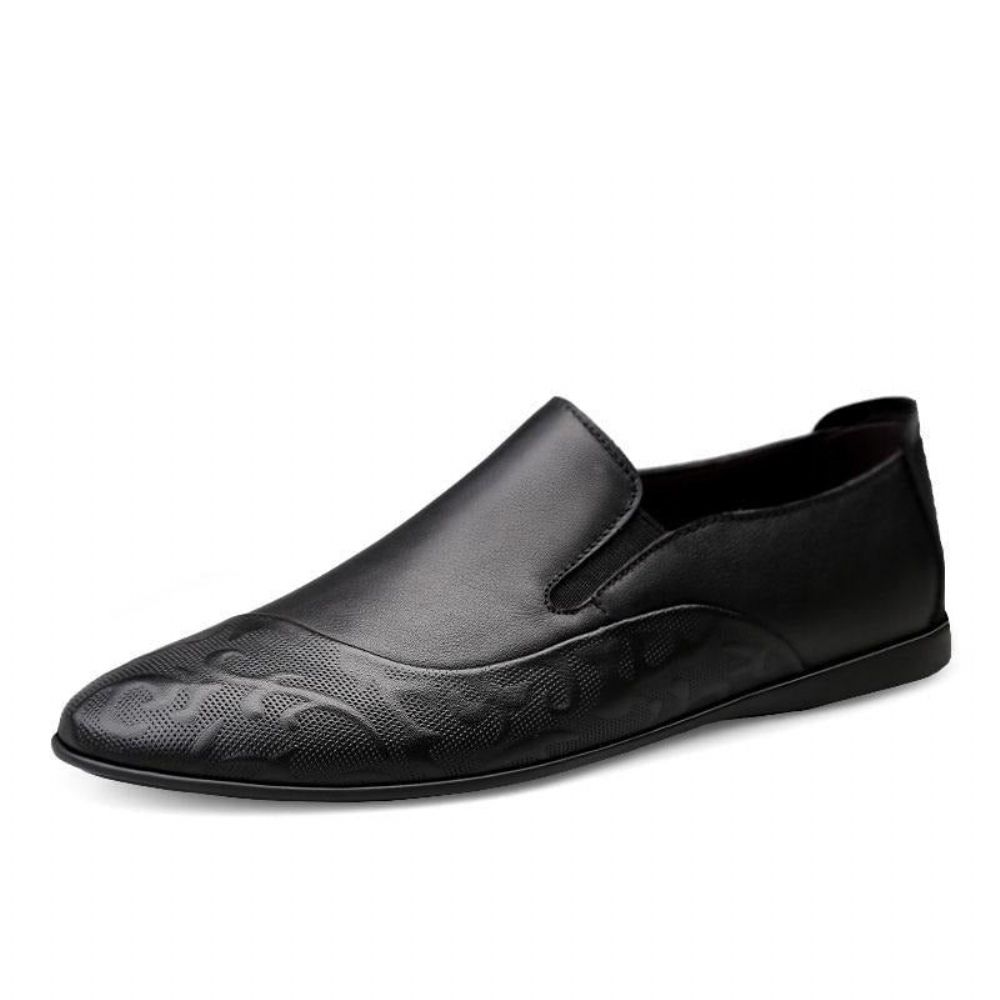 Slip-on Loafers I Ekte Skinn