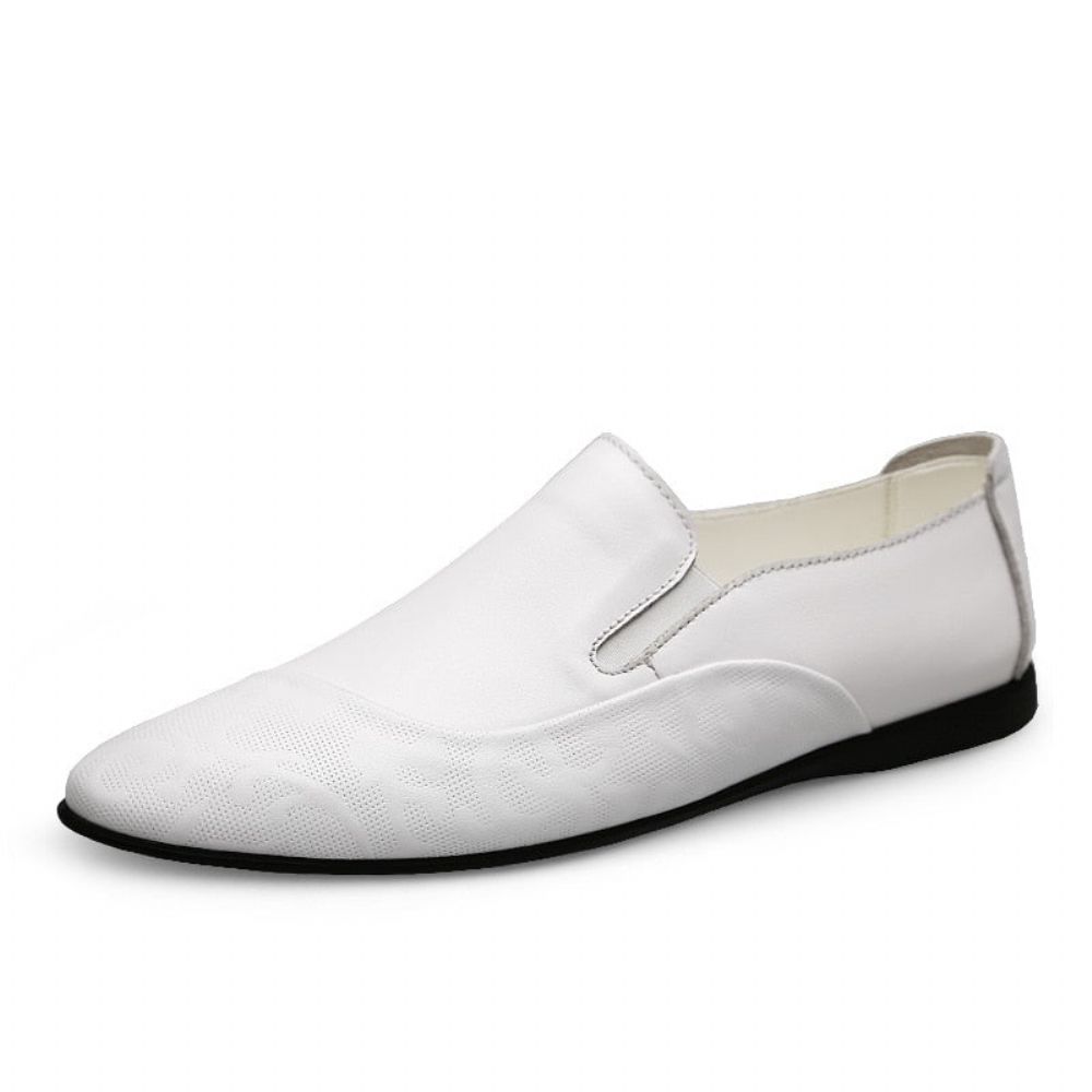 Slip-on Loafers I Ekte Skinn