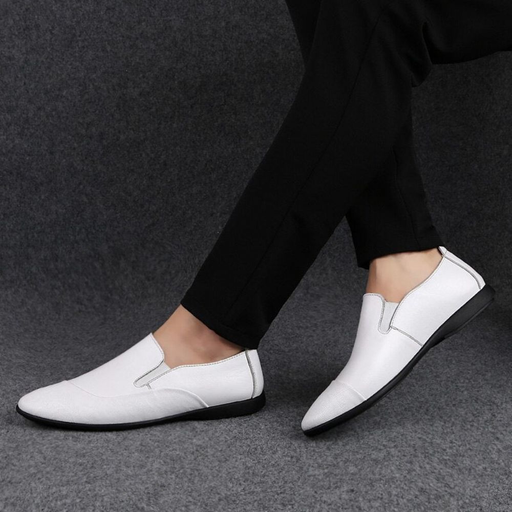 Slip-on Loafers I Ekte Skinn